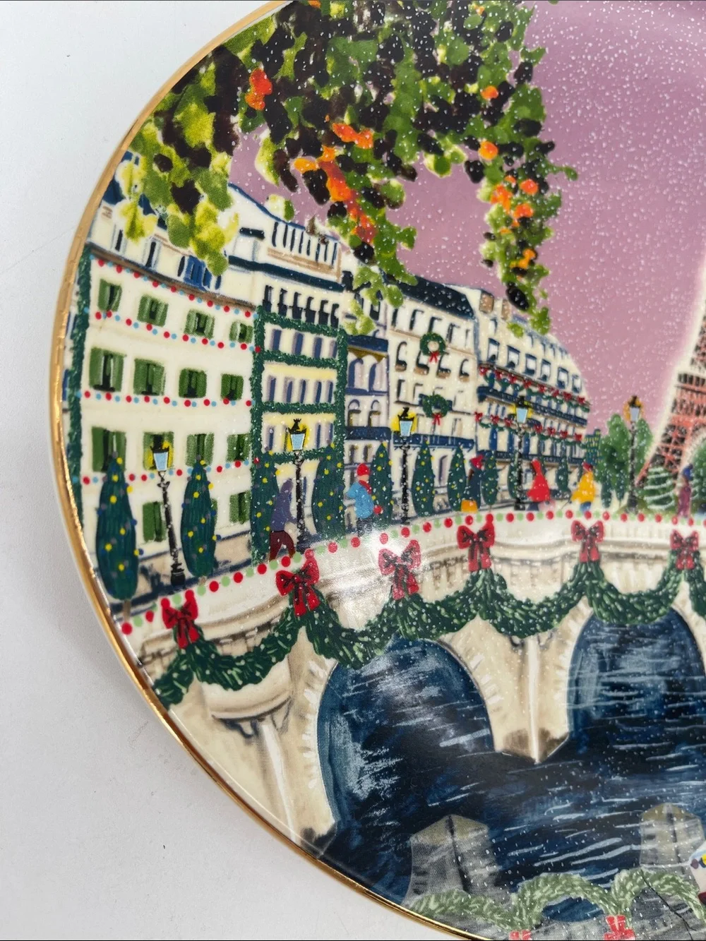 Anthropologie Paris Holiday in the City 2024 Platter